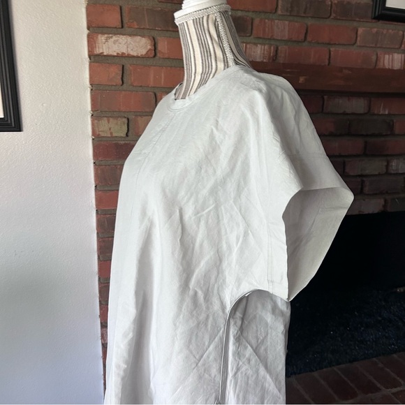 Sofie D’Hoore Ducie Linen Blend Midi Dress in Calcium Sz 40 Large - Picture 9 of 13